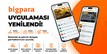 Yenilenen Bigpara uygulamasıyla tanışın