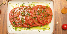 Sarımsaklı domates salatası tarifi