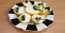 Glutensiz limon soslu muhallebi (Videolu)