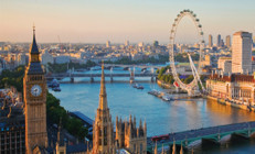 Yağmurlu kraliyet şehri: Londra