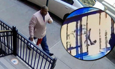 Polis her yerde onu arıyor: New Yorkun ortaya yerinde güpegündüz ırkçı saldırı