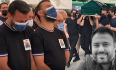 Alişanın kardeşi Selçuk Tektaş son yolculuğuna uğurlandı