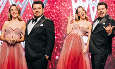 Miss Turkey 2021 finalinde Eser ve Berfu Yenenler arasında güldüren diyalog