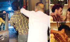 Şafak Pekdemir ile yönetmen Oğulcan Eren Akayın olaylı gecesi