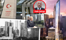 New York’ta gökyüzüne yükselen bir Türkevi