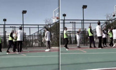 Altun, Erdoğanın basketbol oynadığı görüntüleri paylaştı