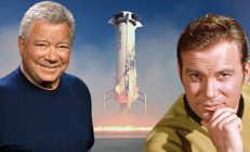 Kaptan Kirk gerçekten uzaya gidiyor  Ünlü aktör William Shatner en yaşlı uzay turisti olmaya hazırlanıyor