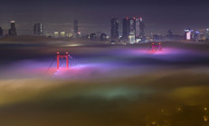 Köprü kayboldu, göz gözü görmüyor