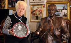 Atatürk müzesine çevirdiği evinde, tüm saatler 09.05i gösteriyor