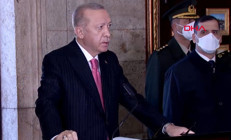 Atatürkü saygı ve minnetle anıyoruz... Cumhurbaşkanı Erdoğan ve devlet erkanı Anıtkabirde