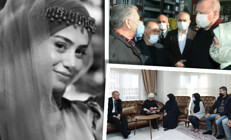 Cumhurbaşkanı Erdoğan’dan Başak Cengiz’in ailesine taziye ziyareti
