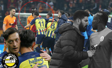 Galatasaray - Fenerbahçe derbisinde Diagneyi çıldırtan olay Kutlamanın içinde kaldı, Mert Hakan ve İrfan...