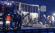Bulgaristanda facia Yolcu otobüsü alev alev yandı: 46 kişi hayatını kaybetti