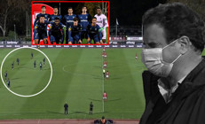 Belenenses-Benfica maçı tarihe geçti 9 kişiyle maça çıktılar, başkan ağladı, fark oldu, erken bitti...
