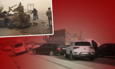 Aksaray, Niğde ve Konyada kum fırtınası... Araçlar mahsur kaldı, yollar kapatıldı, çok sayıda kaza oldu: 2 kişi hayatını kaybetti
