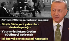 Cumhurbaşkanı Erdoğan, Türkiyenin yeni ekonomi modelini açıkladı