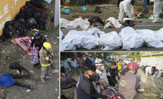 Meksikada katliam gibi kaza: En az 53 ölü