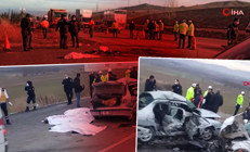Ankara korkunç kaza: 6 ölü, 3 yaralı