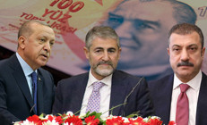 İstanbulda ekonomi zirvesi Erdoğan, Kavcıoğlu ve Nebati görüşmesi başladı