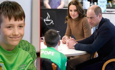 Prens ile küçük çocuk ortak bir acıda buluştu: Kader arkadaşıyla dertleşti