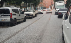 Alanya’ya da 53 yıl aradan sonra kar yağdı 10 dakikada beyaza büründü