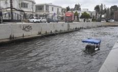 Bodrumda fırtına tekneleri batırdı, dalgaların boyu 3 metreye ulaştı
