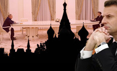 Putin ve Macron Kremlin Sarayında görüştü Görüşmeye uzun masa damgasını vurdu