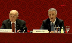 Son dakika: TFF ile Kulüpler Birliğinden yayın ihalesi toplantısı Nihat Özdemir ve Ahmet Ağaoğlundan açıklamalar...