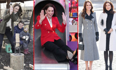 Çocuklarım beni çok kıskandı Kate Middleton kaydıraktan kaydı, odun kesti, sonra saraya çıktı