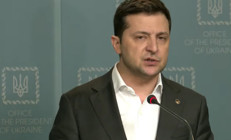 Ukrayna Cumhurbaşkanı Zelenskiden halka direniş çağrısı