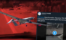 Rus konvoyu yerle bir edildi Ukrayna Büyükelçiliği’nden ‘Bayraktar TB2’ mesajı