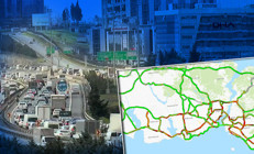 İstanbulda beklenen kar yağışı başladı, trafik felç oldu
