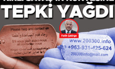 ‘Kirli savaş’ın künyesine tepki yağdı