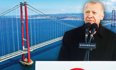 İki kıta 6. kez bağlandı Çanakkale’ye Zafer Gerdanlığı