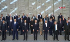 NATO zirvesinden ilk kareler...