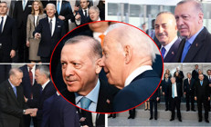 NATO Zirvesinde aile fotoğrafı... Tarihi görüşme: Türkiye çözüm için devrede