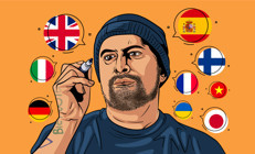 24 dil bilen halı temizleyici Beynini inceleme altına aldılar... Yüzünde oluşan ifadeyi görmek çok hoşuma gitti