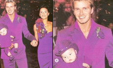 İki düğün arasındaki sayısız fark... Aynı korkunç kumaştan kıyafet giymişti