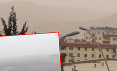 Toz taşınımı Mardinde etkisini sürdürüyor Görüş mesafesi düştü