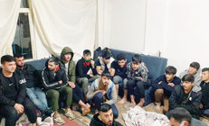 Şok evlerine göçmen baskını