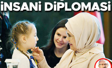 Emine Erdoğan’dan insani diplomasi