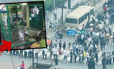 Çinden korkutan manzaralar Marketler bomboş, insanlar adeta kafese alındı