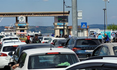 Çanakkalede tatilcilerin dönüş yoğunluğu