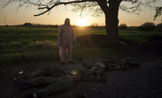 Harkovda acı bilanço: Mart ayında vurulan binadan 44 ceset çıkarıldı