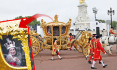 Kraliçe’nin ‘hayaleti’ halkı selamladı