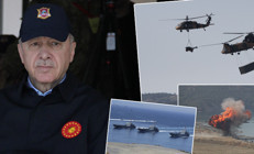 İzmirde nefes kesen Efes-2022 Tatbikatı Cumhurbaşkanı Erdoğan da katılıyor