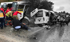 Balıkesirde katliam gibi kaza Acı haber geldi