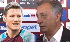 Son dakika: Beşiktaş başkanı Ahmet Nur Çebiden Weghorst açıklaması