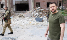 Zelenski Rusyaya böyle meydan okudu... Savaş bölgesinde flaş mesaj
