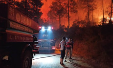 Marmaris’te orman yangını Havadan müdahale yeniden başladı